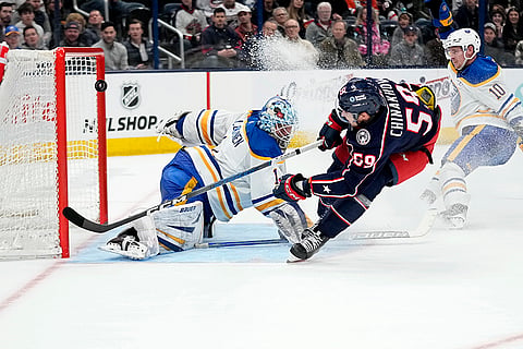 NHL 2023-24: Buffalo Sabres vs Columbus Blue Jackets