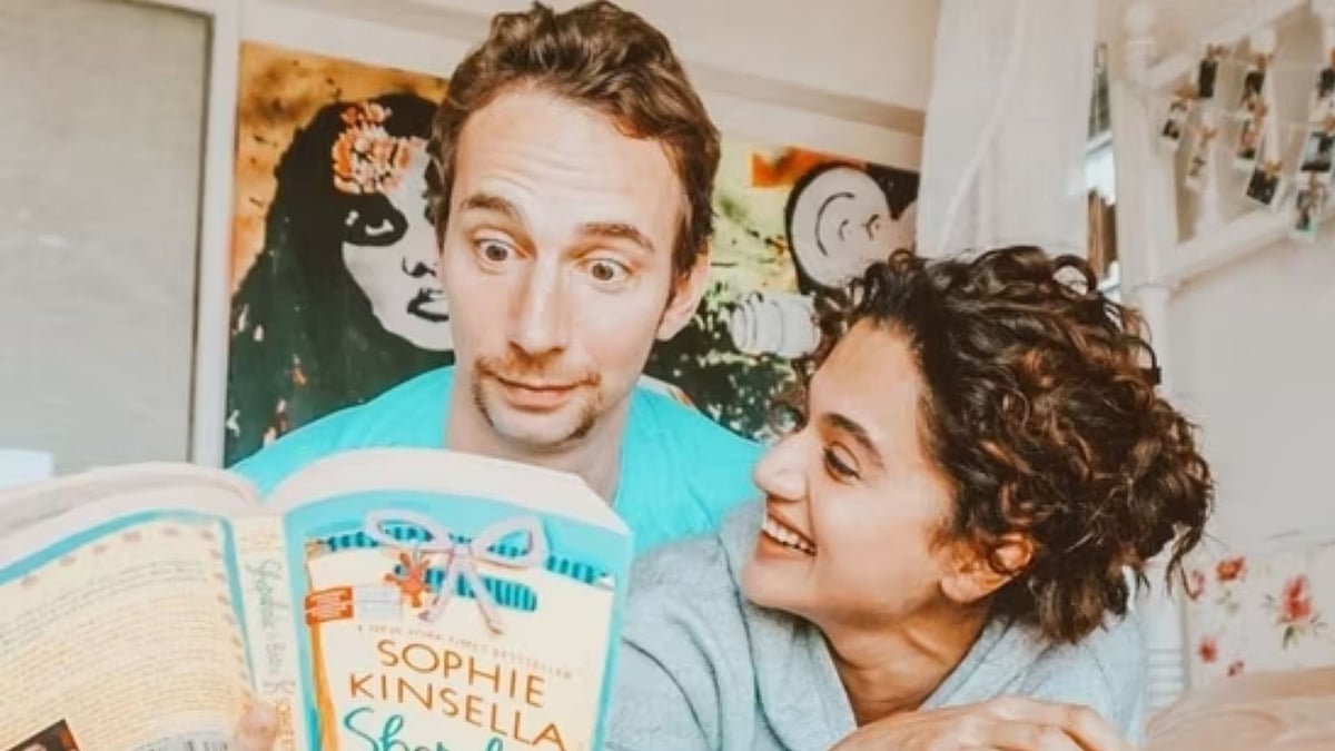 Instagram : Taapsee Pannu and Mathias Boe