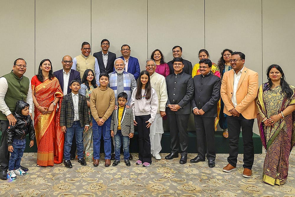 PM Modi meets Karpoori Thakurs family