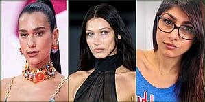 IANS : Dua Lipa, Bella Hadid And Mia Khalifa