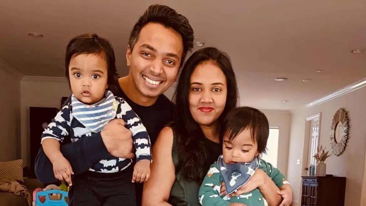 Facebook/Anand Henry : Anand Sujith Henry and his family | 