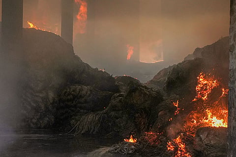 Fire in Kolkata