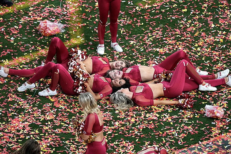 Super Bowl Football: Kansas City Chiefs Fans