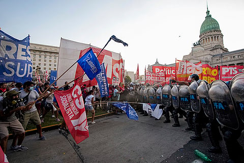 Argentina anti-government protests 