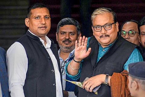 Manoj Jha and Sanjay Kumar Yadav file