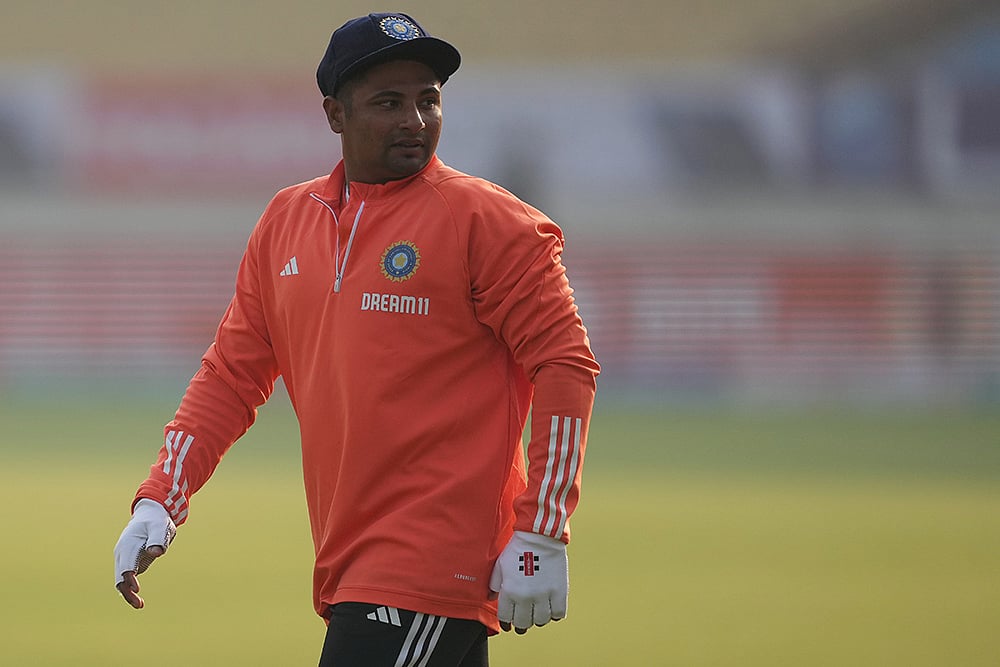 India Vs England, 3rd Test:  Sarfaraz Khan