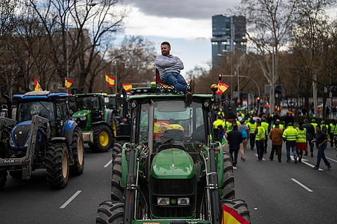 Spain Farmers Protest