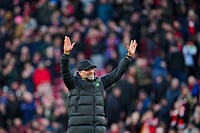 End Of The Season: Farewell, Herr Klopp AP Photo/Jon Super : Liverpool's manager Jurgen Klopp celebrates at the end of the English Premier League soccer match between Liverpool and Burnley |