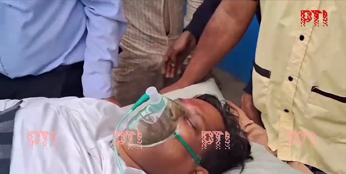 PTI : Injured West Bengal BJP chief Sukanta Majumdar taken to hospital |