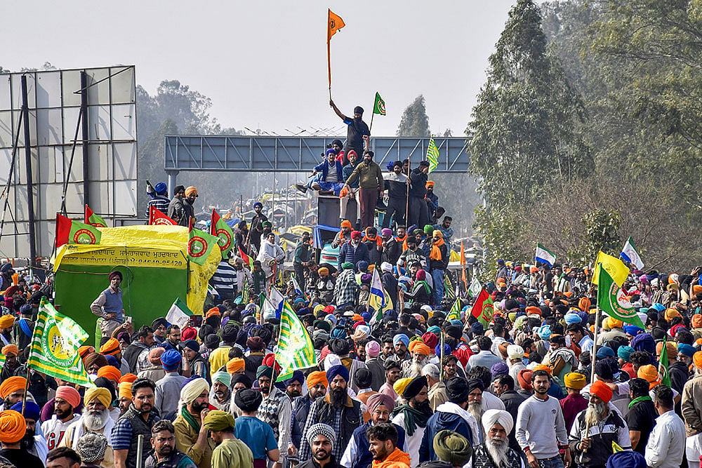 PTI/File : Farmer leaders on March 3 gave a call to the protesters to reach Delhi on March 6 for a protest