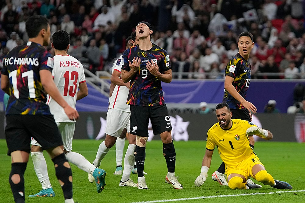 2023 Asian Cup Soccer: South Korea vs Jordan