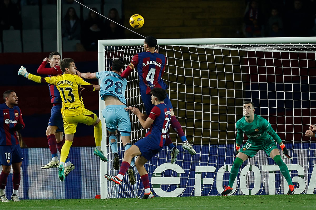 La Liga: New Recruit Vitor Roque Scores On Debut For Barcelona In 1-0 Win Over Osasuna - In Pics
