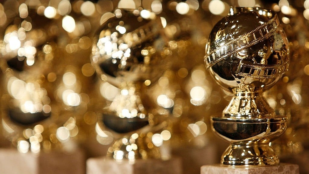 AP : Golden Globe statuettes