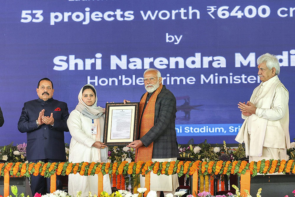 PM Modi in Kashmir