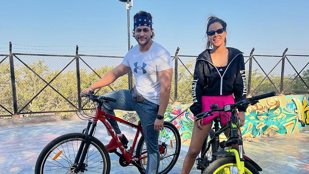 Instagram : Nia Sharma and Shalin Bhanot