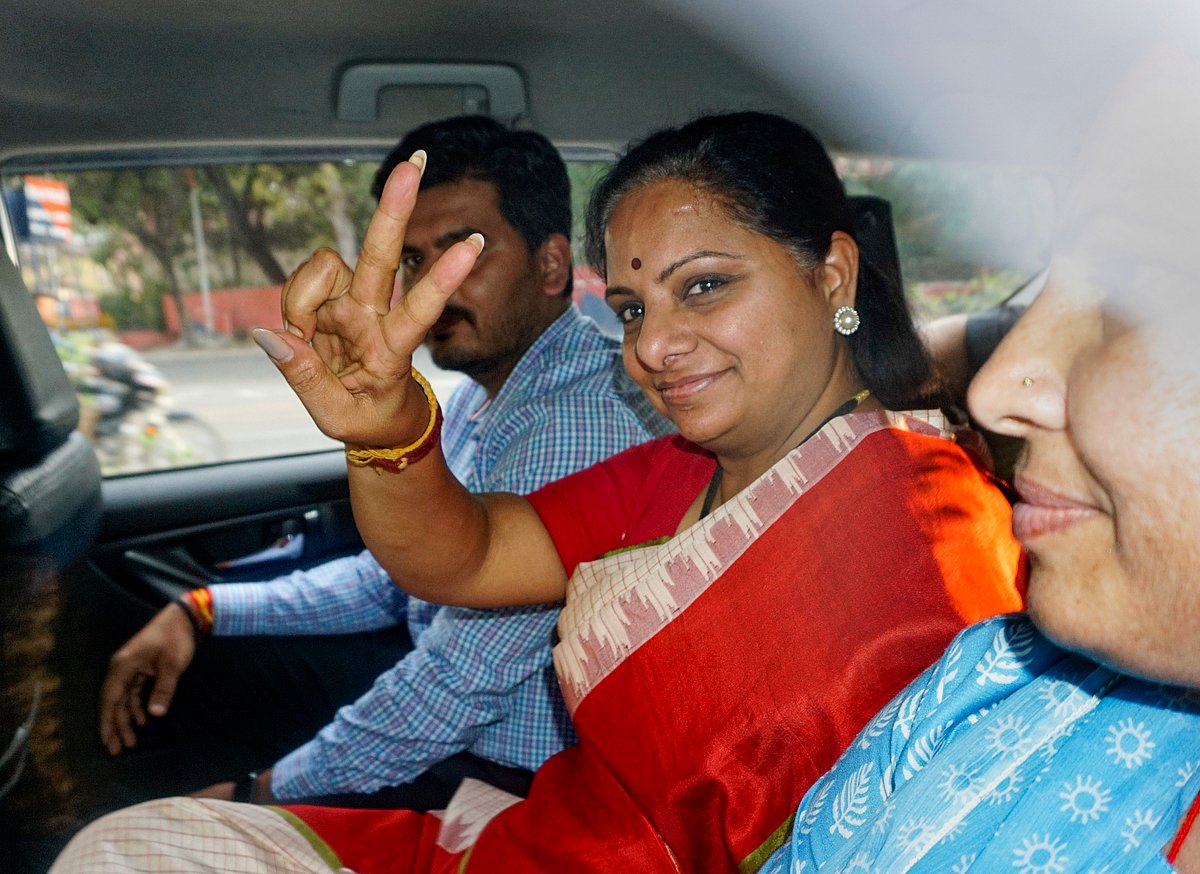 BRS leader K Kavitha's ED custody extends - PTI
