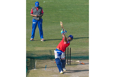 IPL 2024: Capitals' practice session
