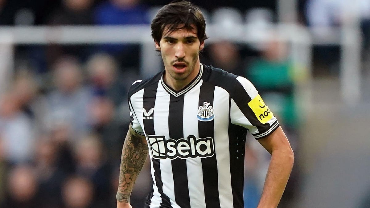  (Owen Humphreys/PA) : Sandro Tonali joined Newcastle from AC Milan in 2023.