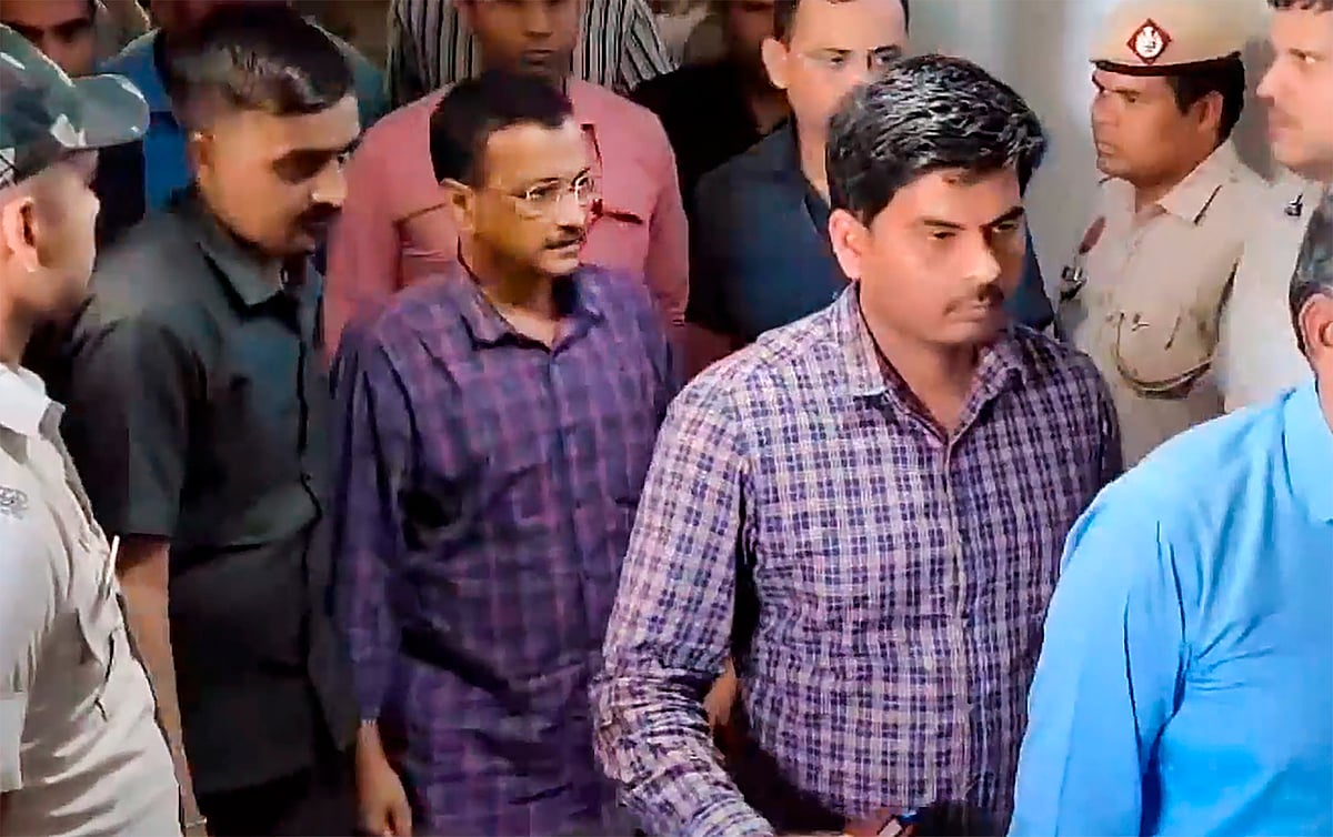 PTI : Delhi CM Arvind Kejriwal
