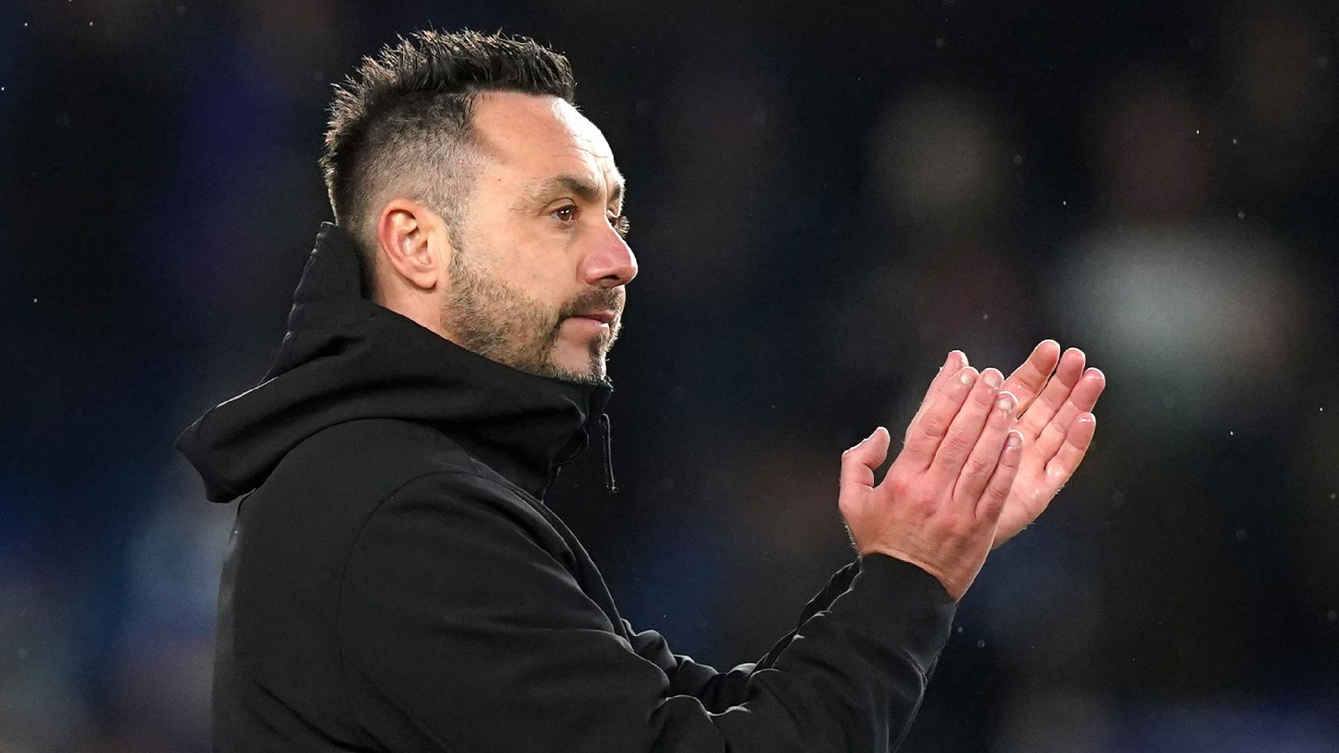 Gareth Fuller/PA : Roberto De Zerbi’s Brighton were knocked out of the Europa League.