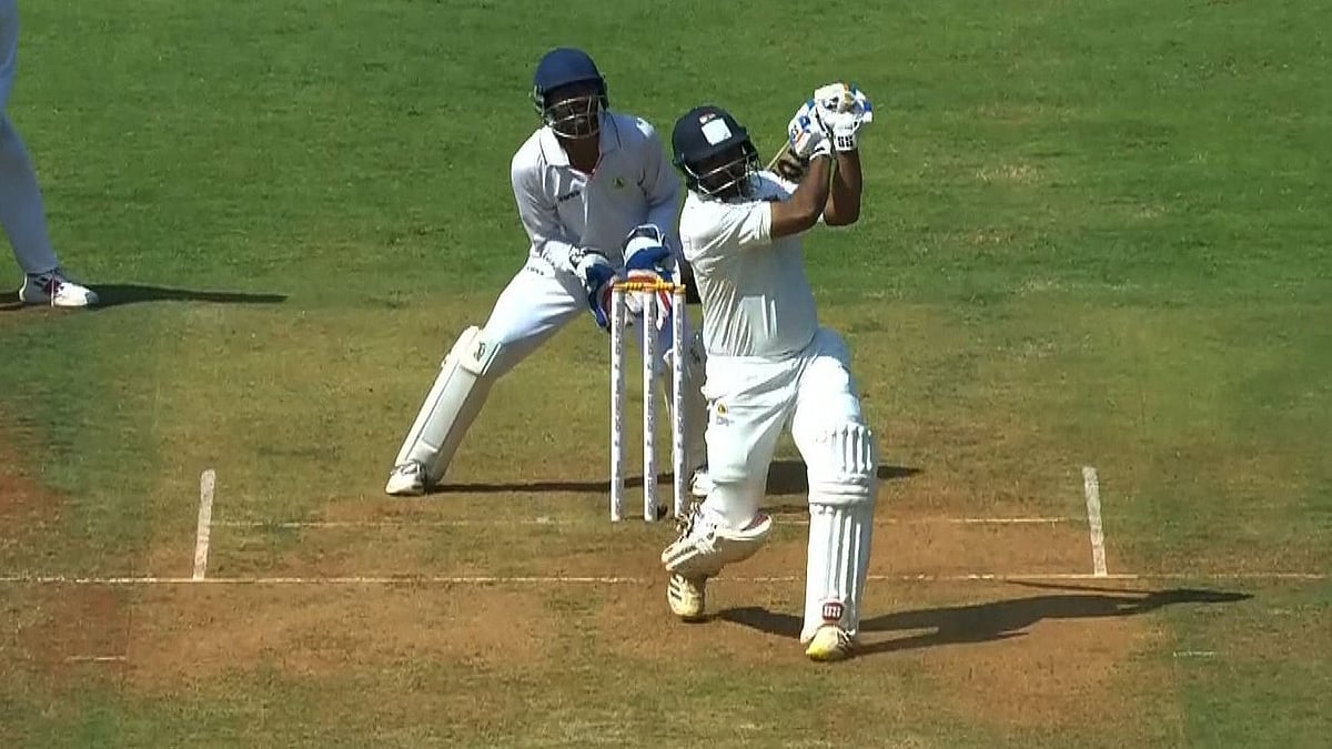 Mumbai all-rounder Shardul Thakur made an unbeaten 75 runs while batting in the Ranji Trophy 2024 Final. - Photo: X/ @BCCIdomestic