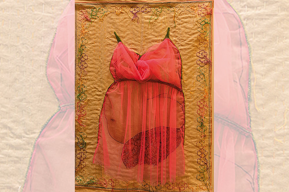 Tribhuvan Tiwari : Artwork titled ‘My Body, My Freedom’ by Mayuri Chari
