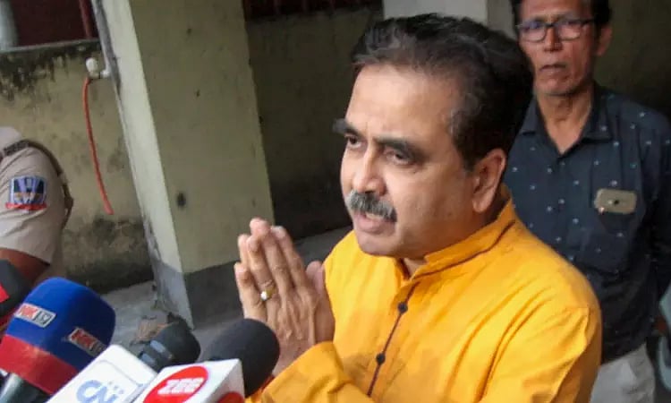 PTI : Calcutta High Court Justice Abhijit Gangopadhyay |