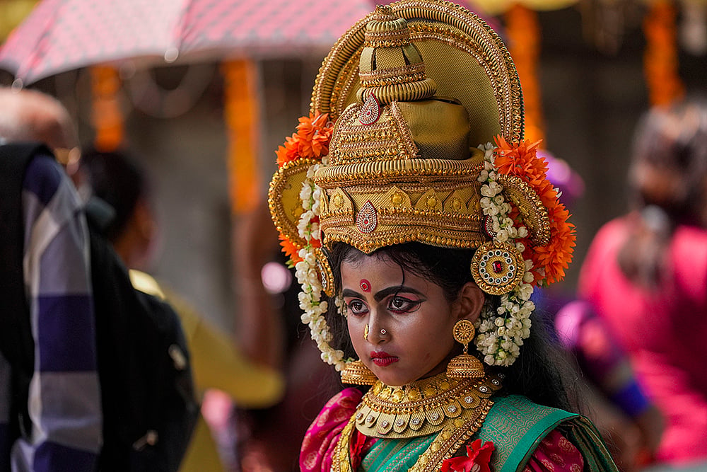 Childrens Festival in Keralas Kanichukulangara Devi temple