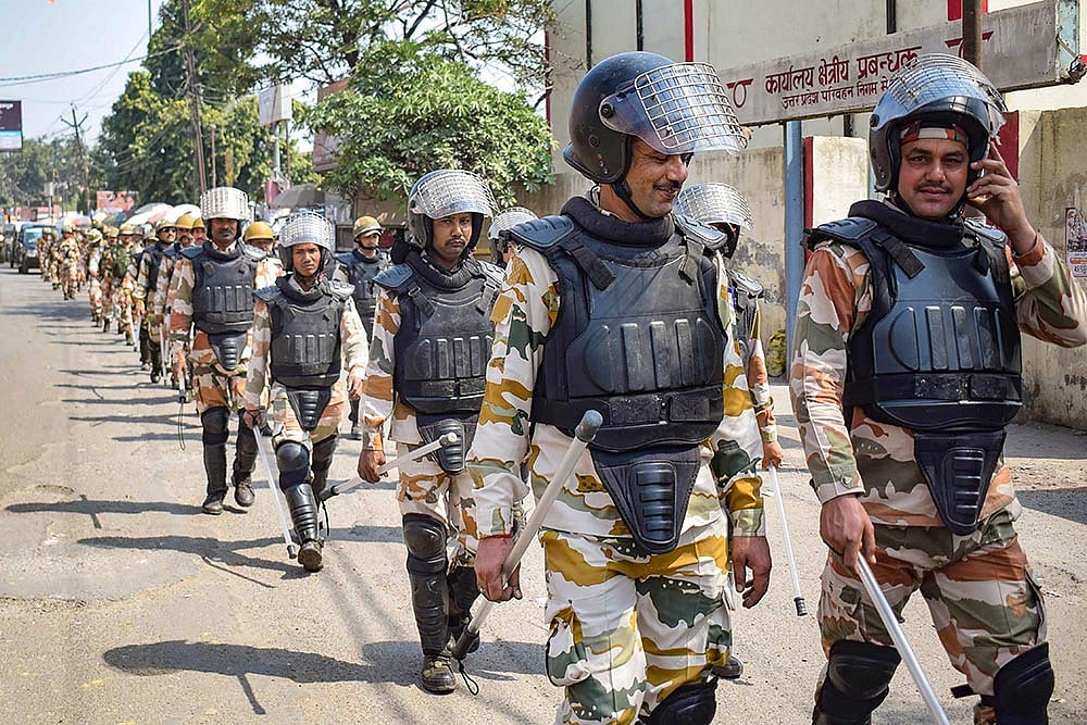 Security after centre notified CAA rules