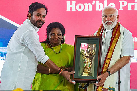 PM Modi in Adilabad