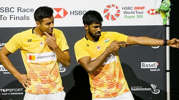 Indian men's double shuttler, Satwiksairaj Rankireddy and Chirag Shetty ahead of the French Open 2024 BWF 750 tournament.  - (Photo: BWF)