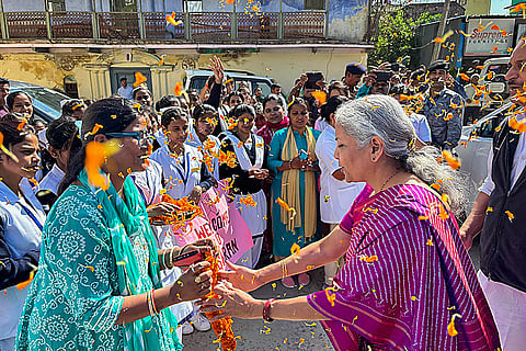 Sitharaman in Saran
