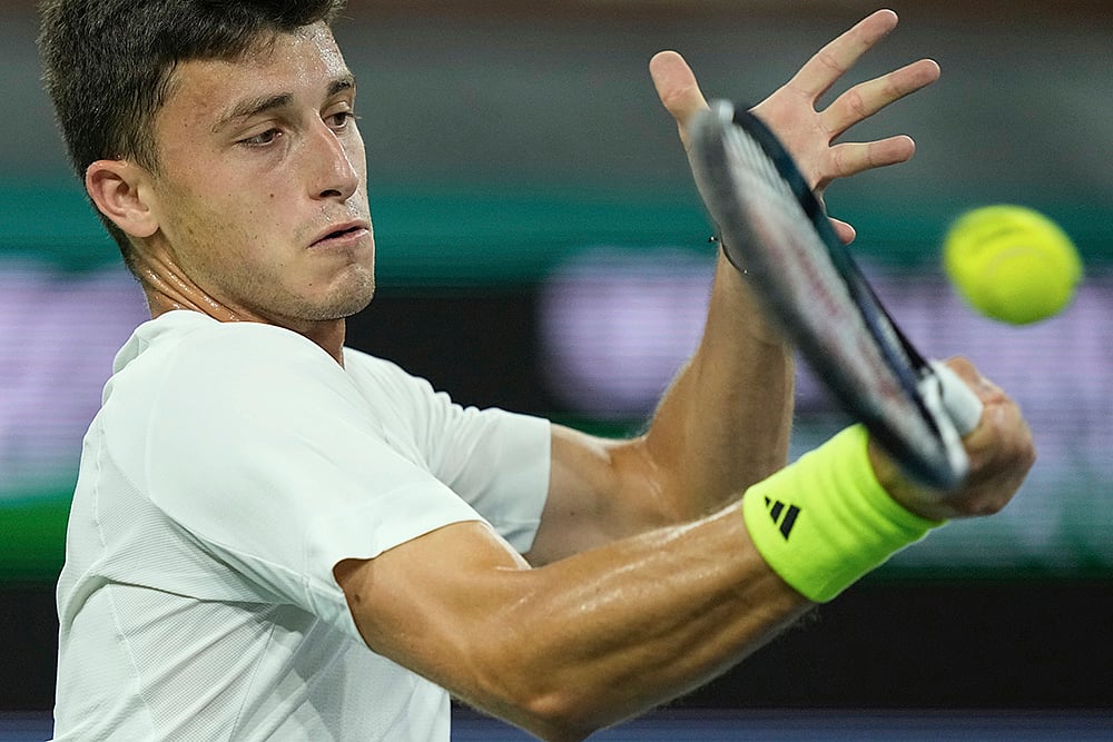 Indian Wells Open: Luca Nardi vs Novak Djokovic