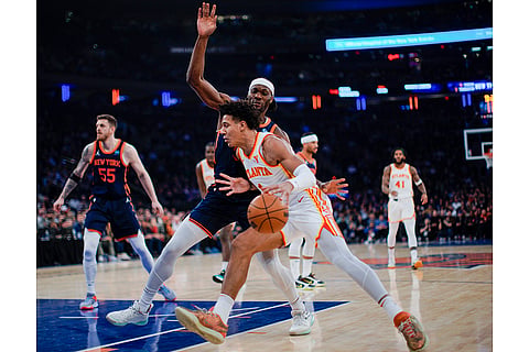 NBA: Atlanta Hawks vs New York Knicks