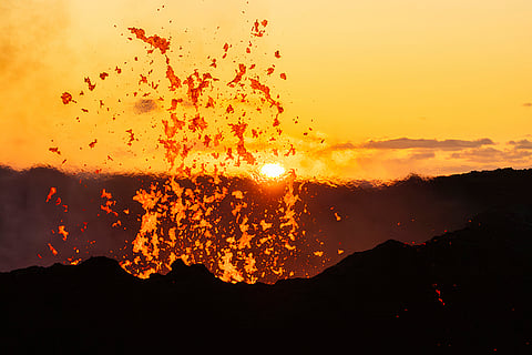Iceland Volcano
