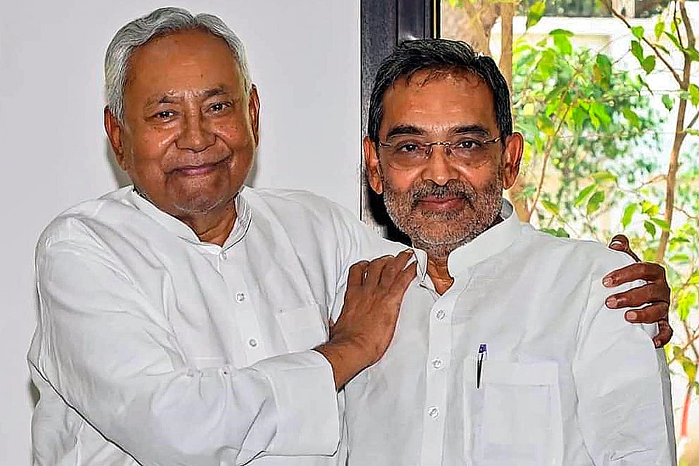 CM Nitish Kumar meets Upendra Kushwaha