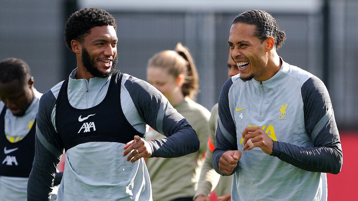 Peter Byrne/PA : Liverpool captain Virgil van Dijk (right) has said that Joe Gomez’s England recall is fully deserved.