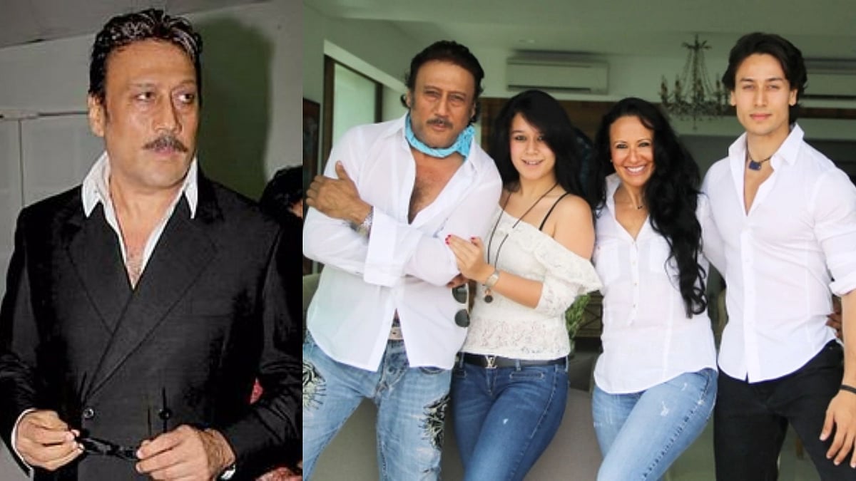 Wikipedia, Filmfare : Jackie Shroff with his family
