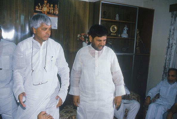 Getty Images : Laloo Prasad Yadav, Sharad Yadav 