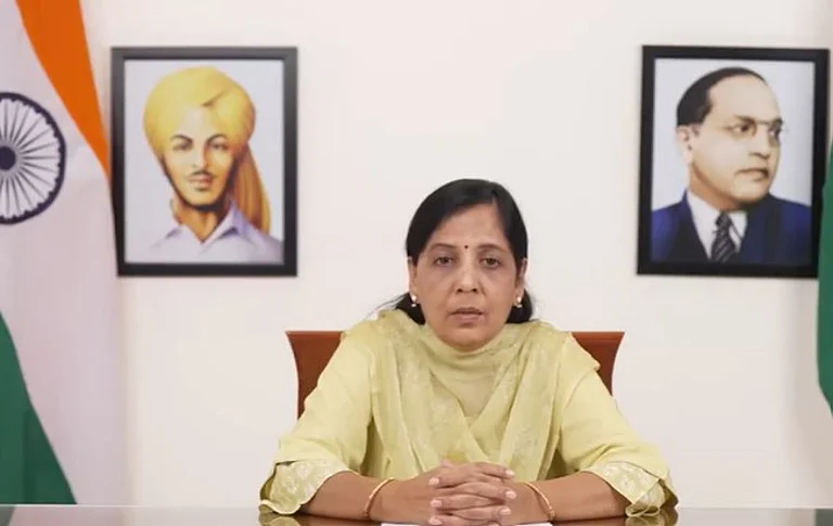 Arvind Kejriwal's Wife Sunita Kejriwal - null