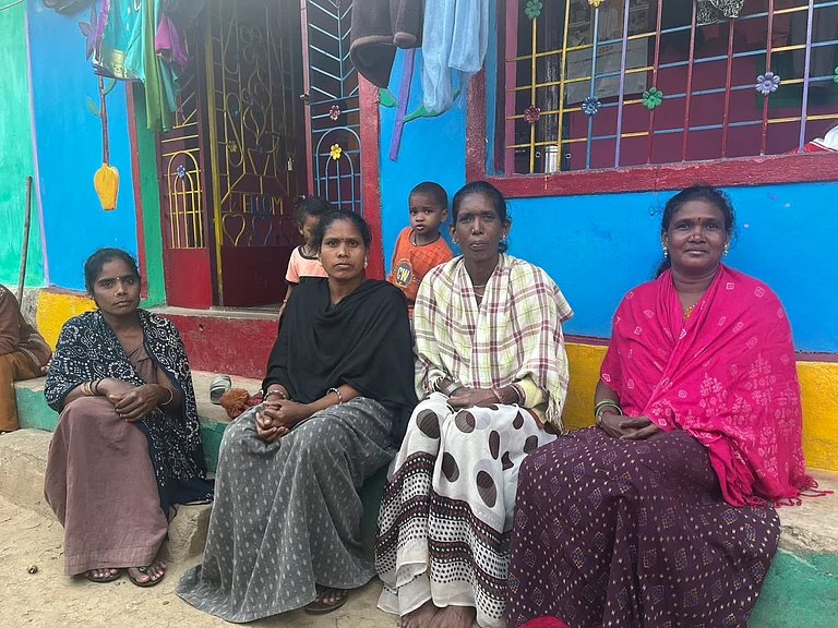 Korra Radha, Gemmela Shanthi and other tribal women from Andhra Pradesh - Anisha Reddy/Outlook