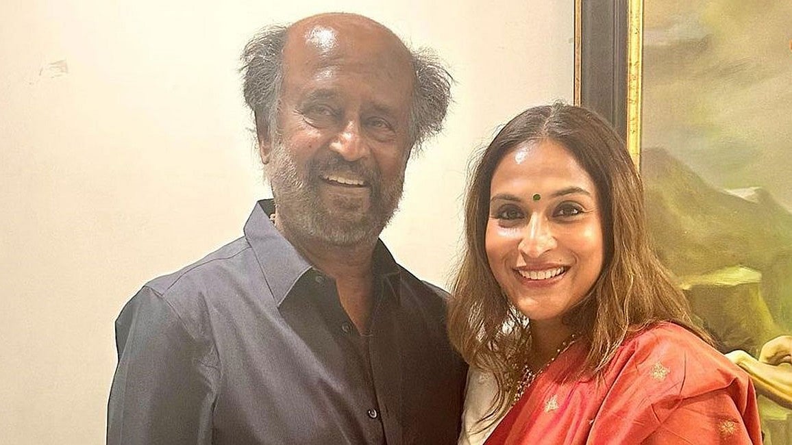 X : Rajinikanth and Aishwarya Rajinikanth 