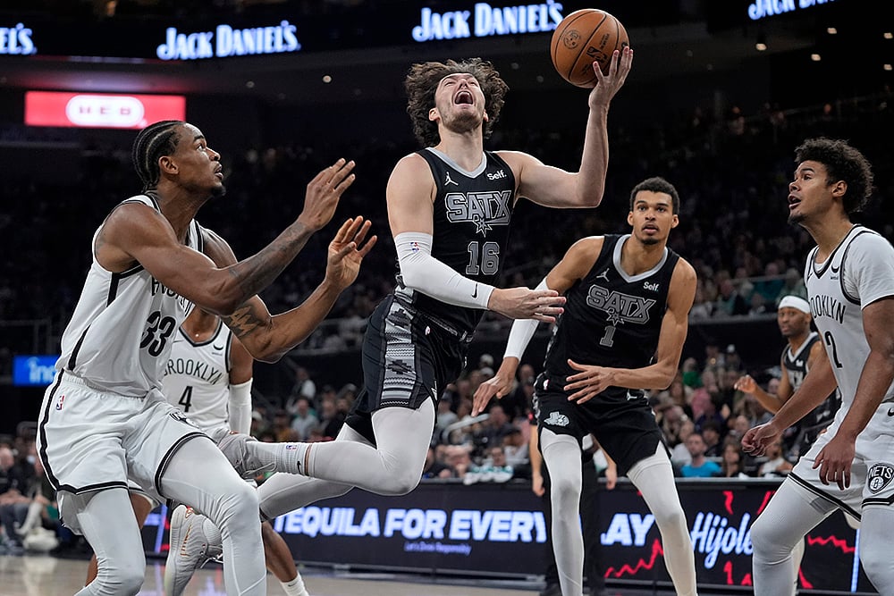 NBA 2023-24: San Antonio Spurs vs Brooklyn Nets
