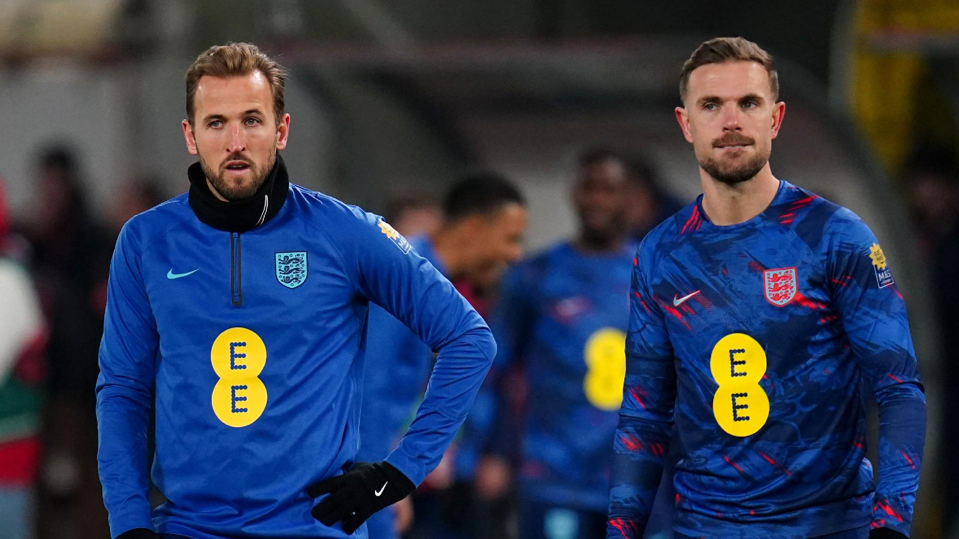  Nick Potts/PA : Harry Kane and Jordan Henderson are doubts to face Brazil.