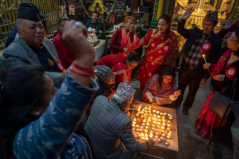 Nepal Monarchy protests