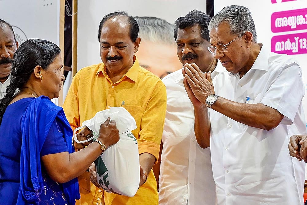 Sabari-K-Rice distribution in Thiruvananthapuram