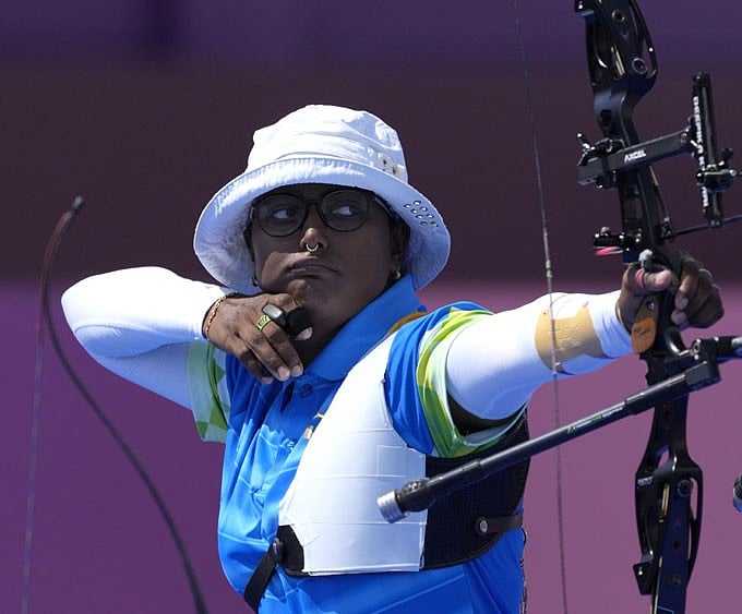 File : Deepika Kumari is a three-time Olympian.