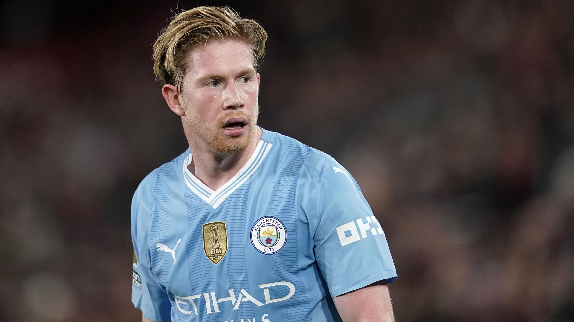 Kevin De Bruyne has suffered an injury setback. -  Adam Davy/PA