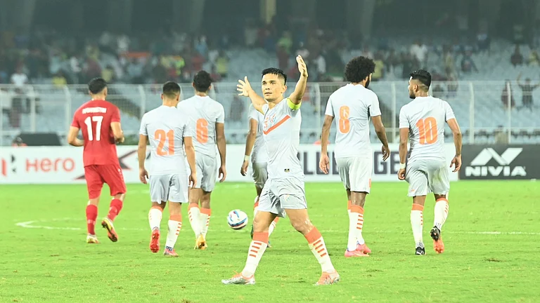 India's national football team will play two qualifying matches against Afghanistan in the FIFA World Cup Qualifiers 2026. - Photo: X/ @IndianFootball