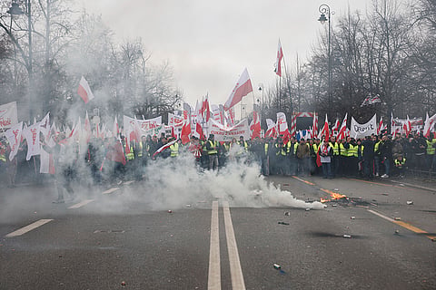 Poland Farmers Protest